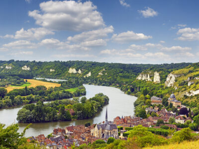 Rio Sena  Normandia, França